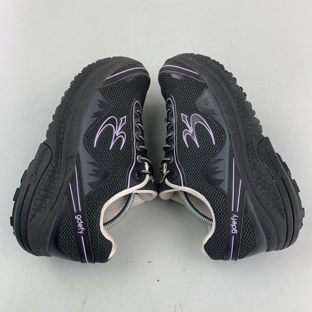 Gdefy Gravity Defyer Mighty Walk Womens Sz 9.5 Black Verso Shock Athletic Shoes - Picture 5 of 11